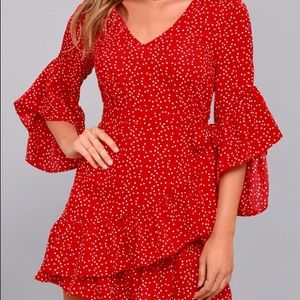 Lulus wrap dress